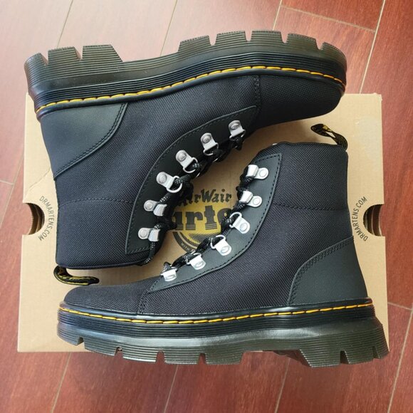 Dr. Martens Combs Women's Poly Casual Boots - Black - Picture 1 of 6